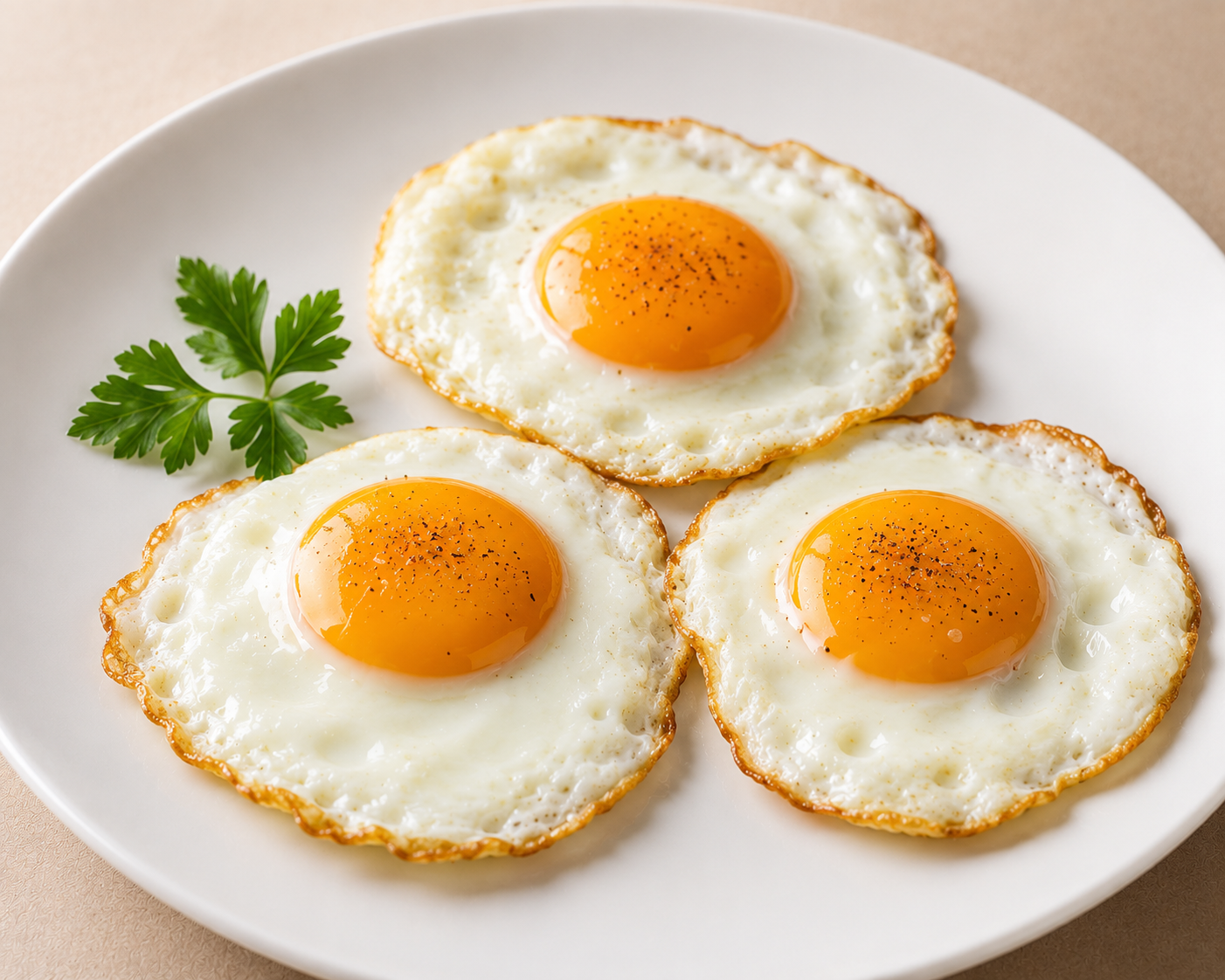 Huevos a su gusto (3 pasados o fritos)